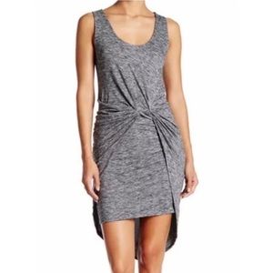 Vanity Room Sleeveless Gray Knot Dress